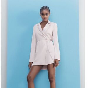 SATIN EFFECT WRAP DRESS